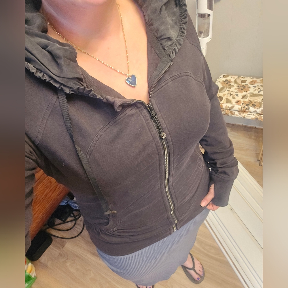 Lululemon Black Zip-Up Hoody